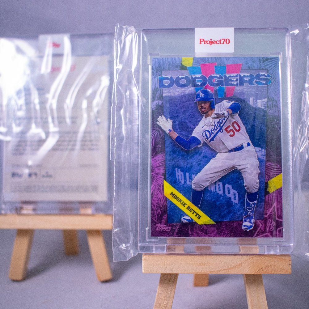 Topps Project70® Card 1 - 1988 Mookie Betts by Ben Baller